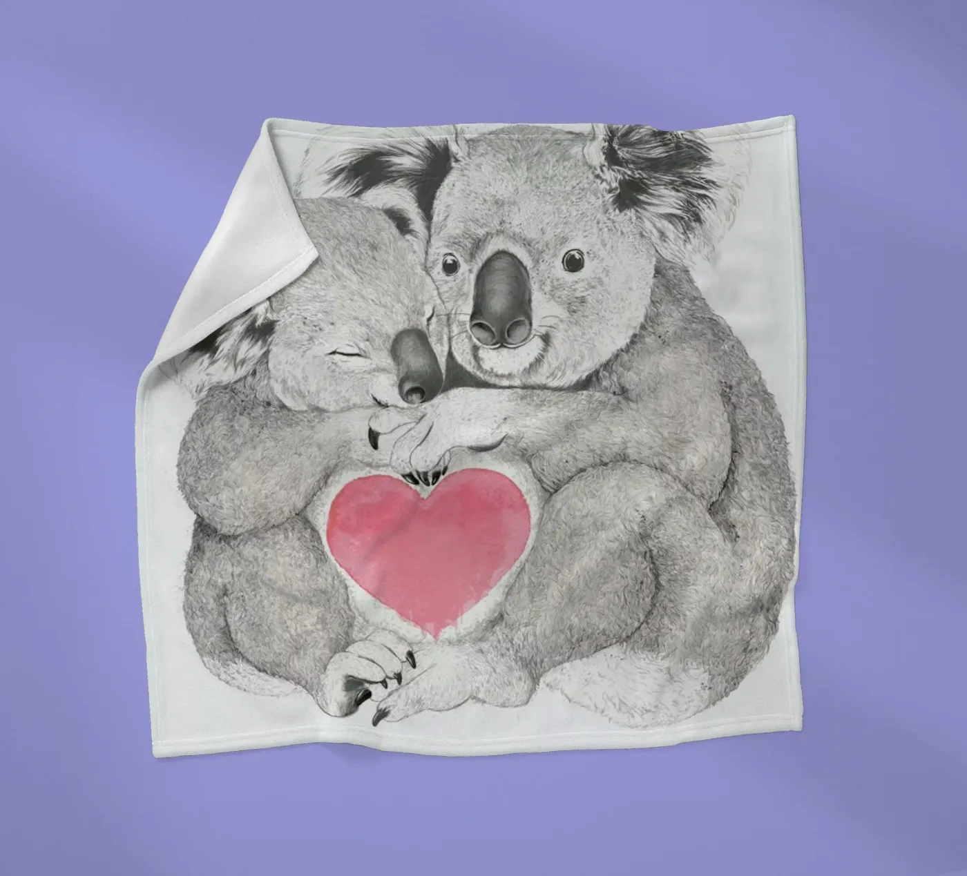 Koala fleecedeken van Laura Graves