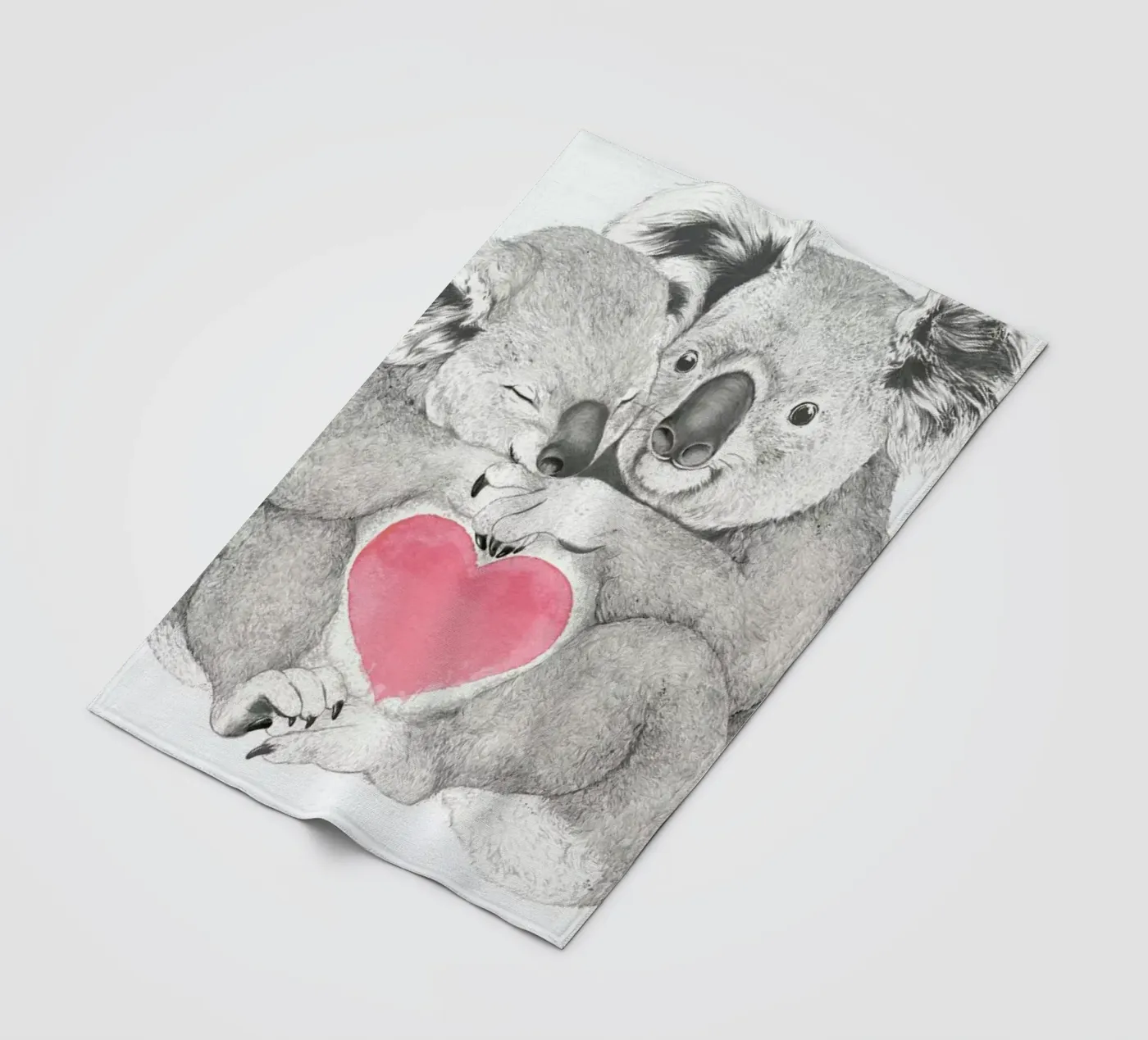 Koala fleecedeken van Laura Graves