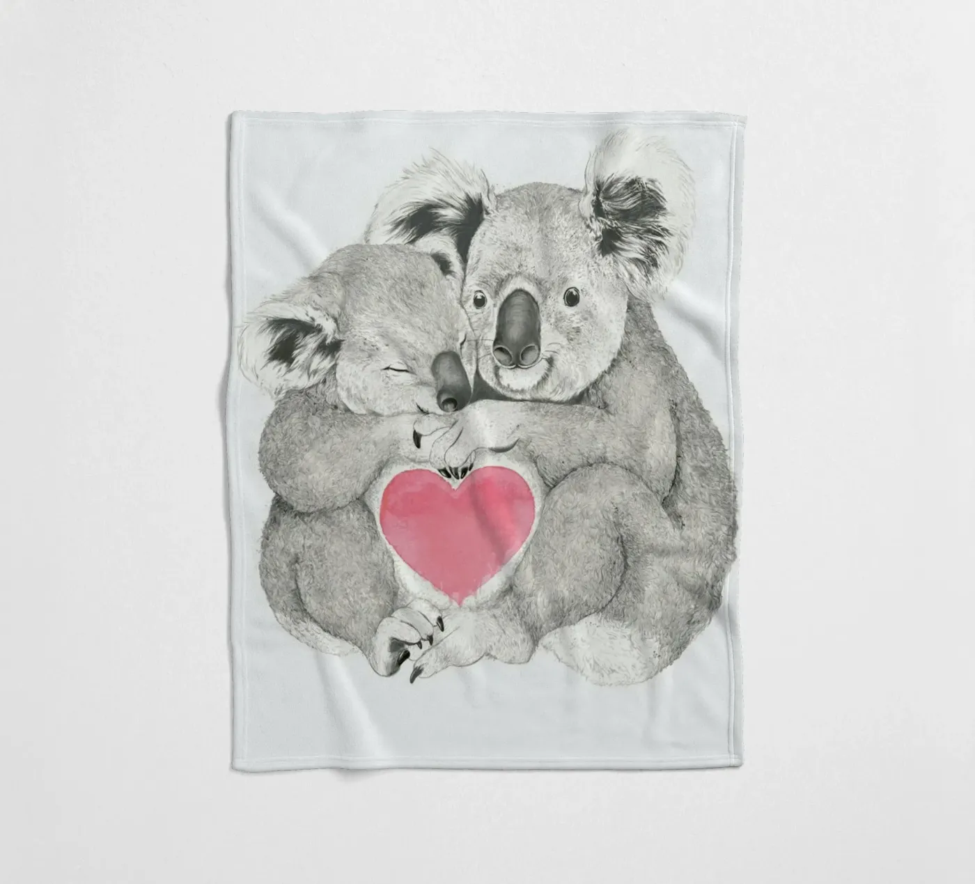 Koala fleecedeken van Laura Graves