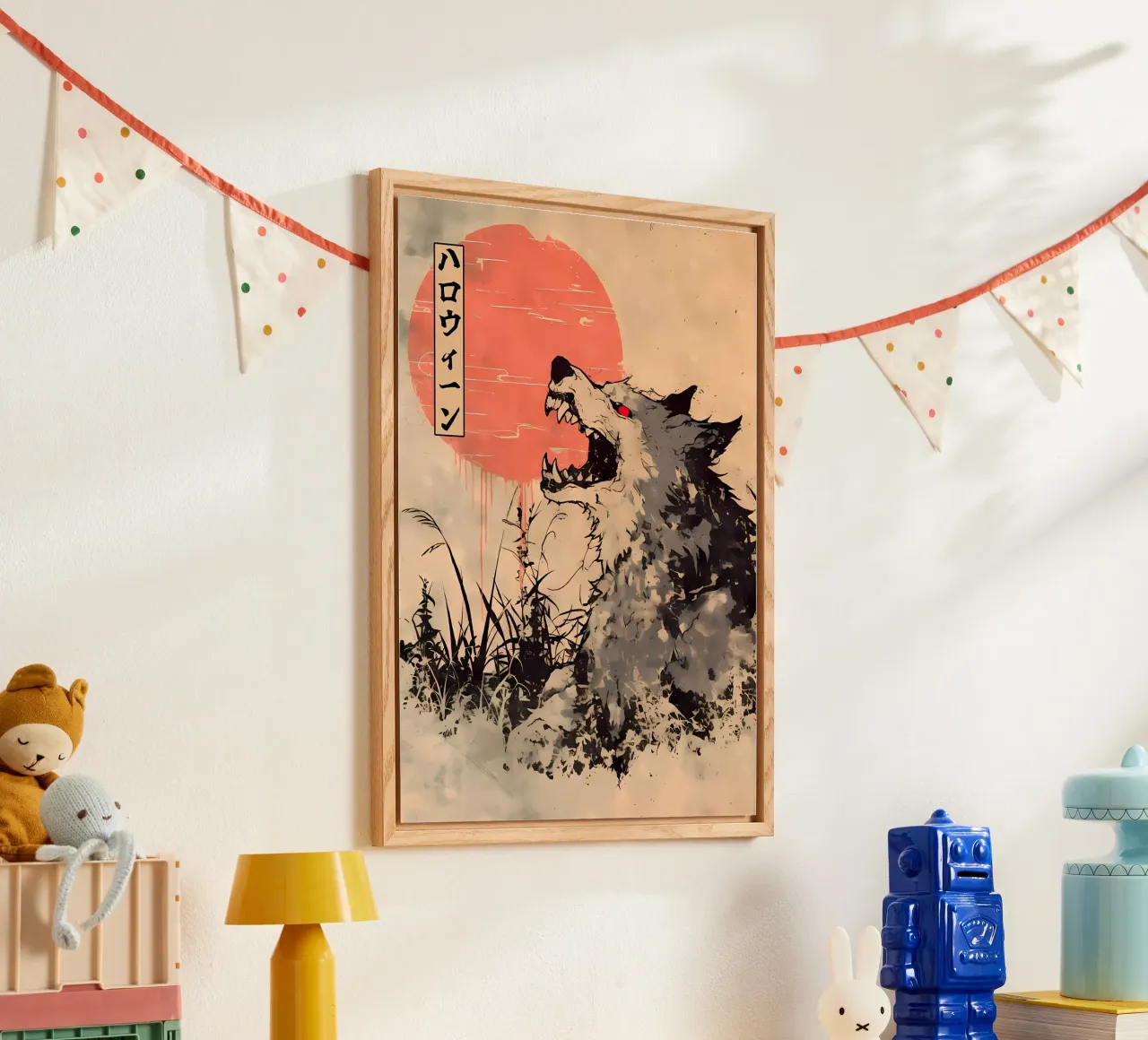 Animale lupo plexiglass da Pierre Walton