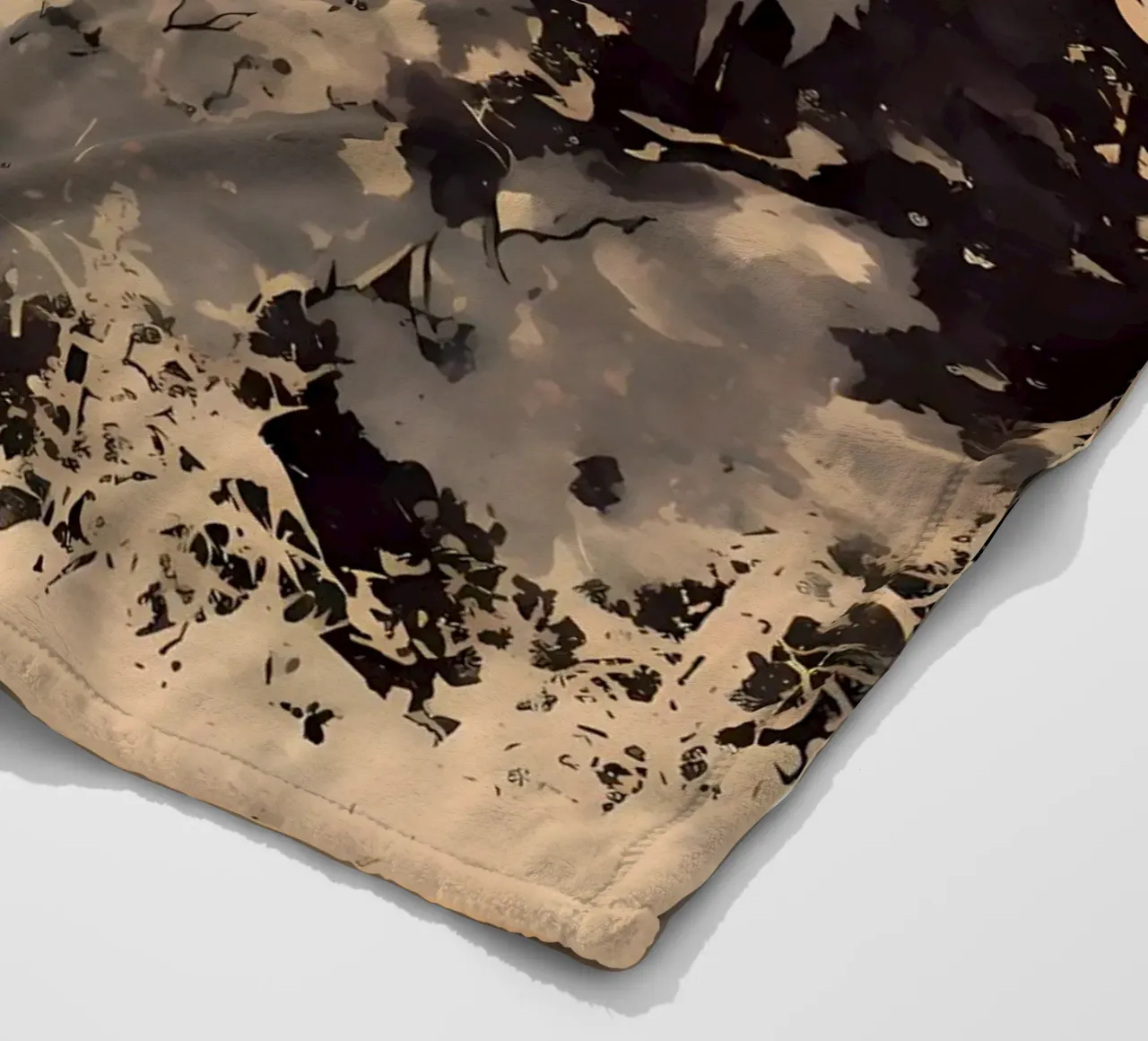 Animale lupo coperta in pile da Pierre Walton