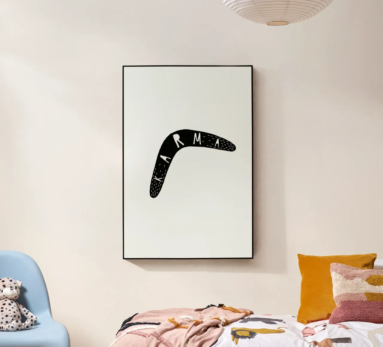 Karma plexiglas de typealive