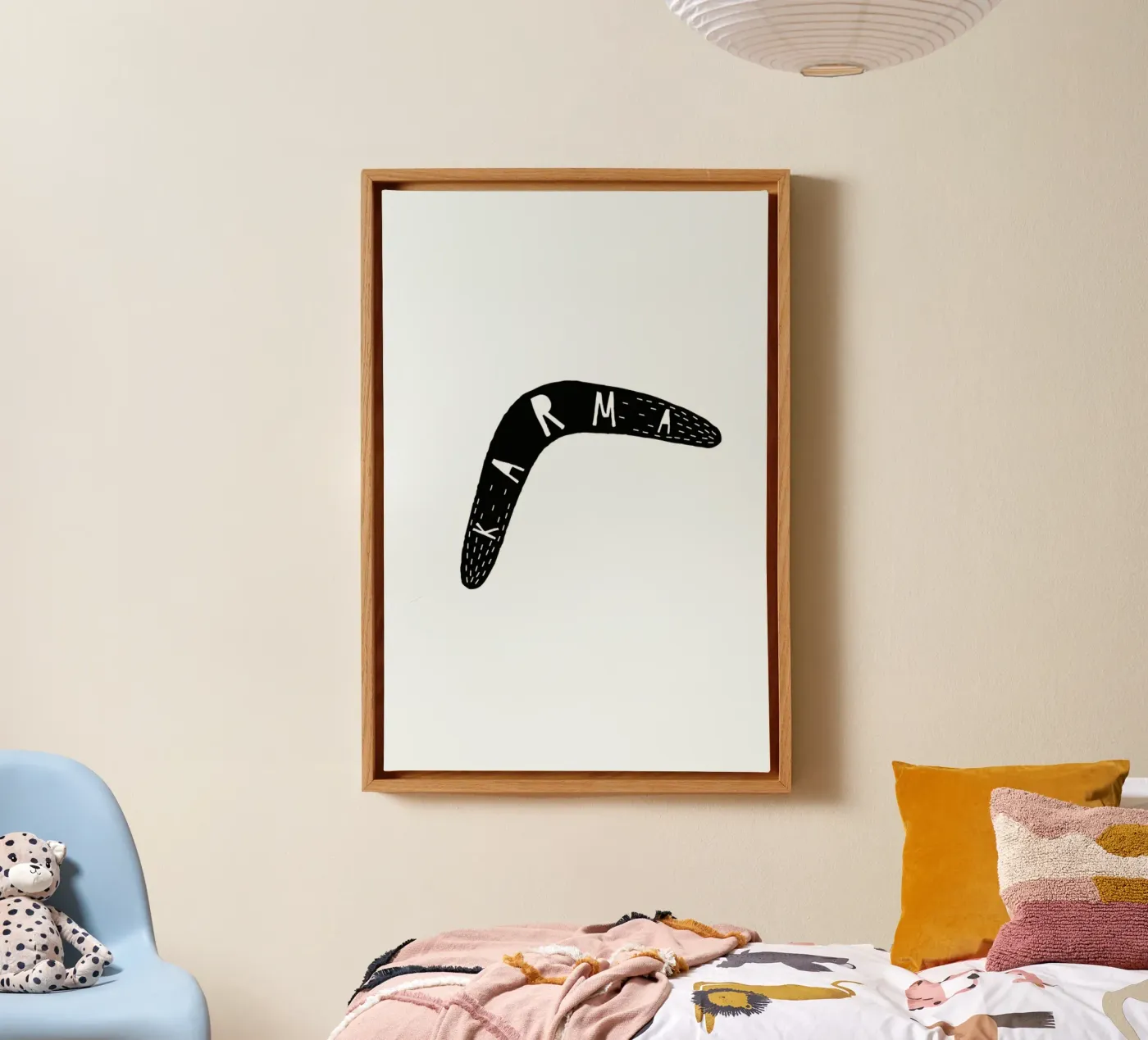 Karma Leinwand von typealive