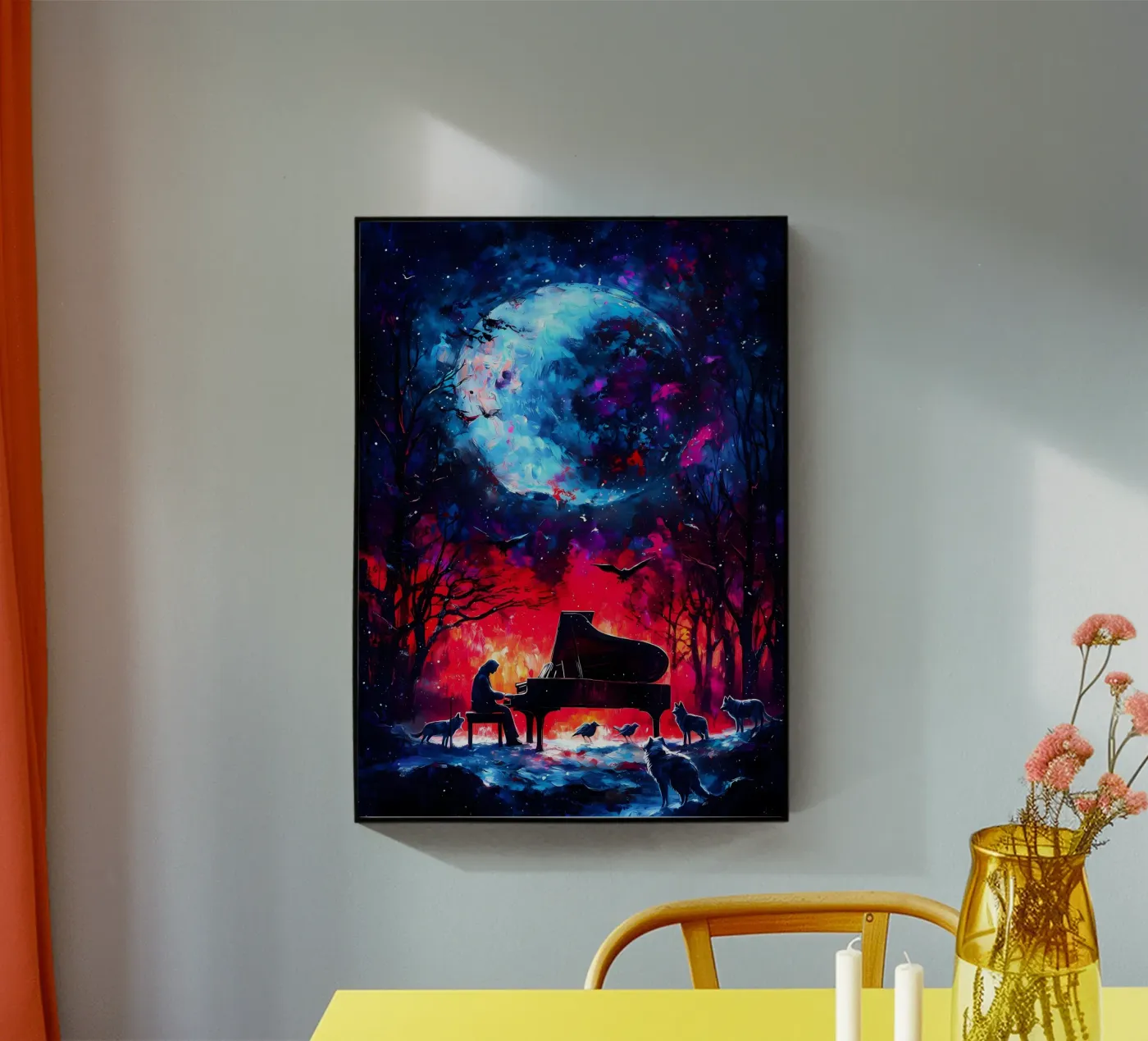 Wolf Animal plexiglass da Pierre Walton