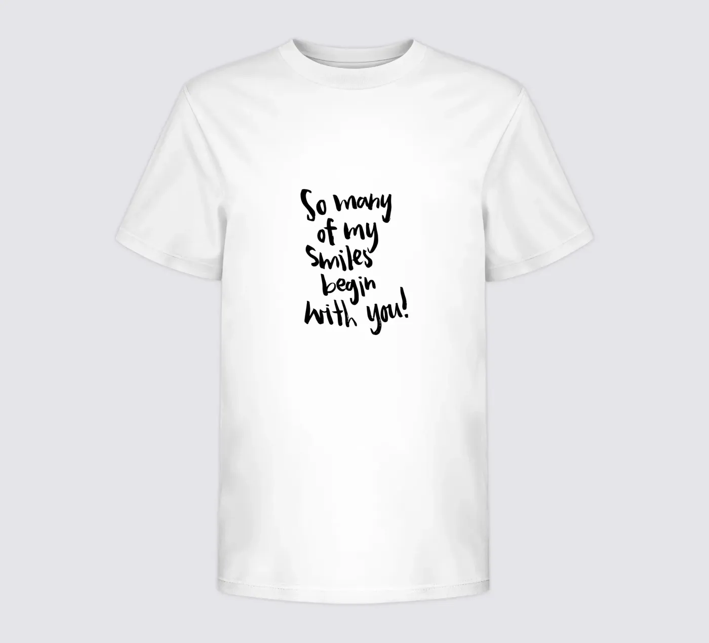 Smiles t-shirt bambini da Brushmeetspaper