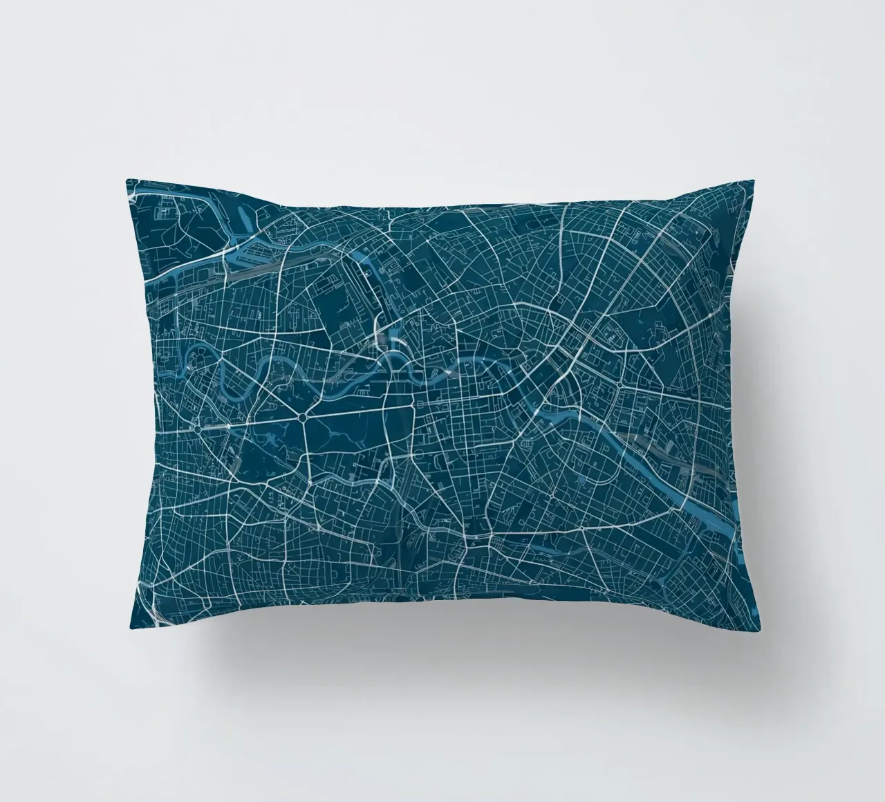 Mappa della città di Berlino cuscino da Christopher Adams