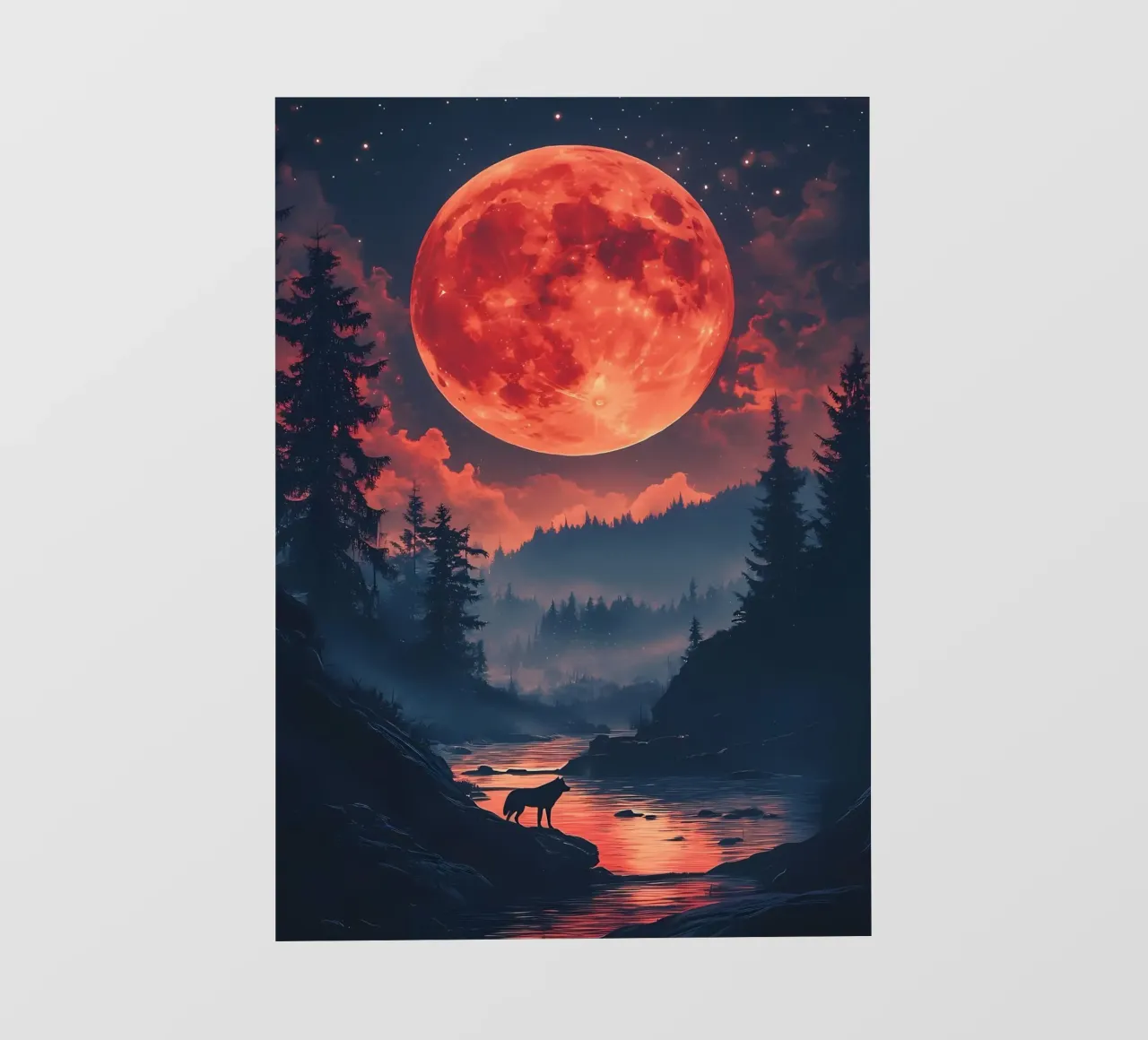 Wolf Animal photo wallpaper by Pierre Walton