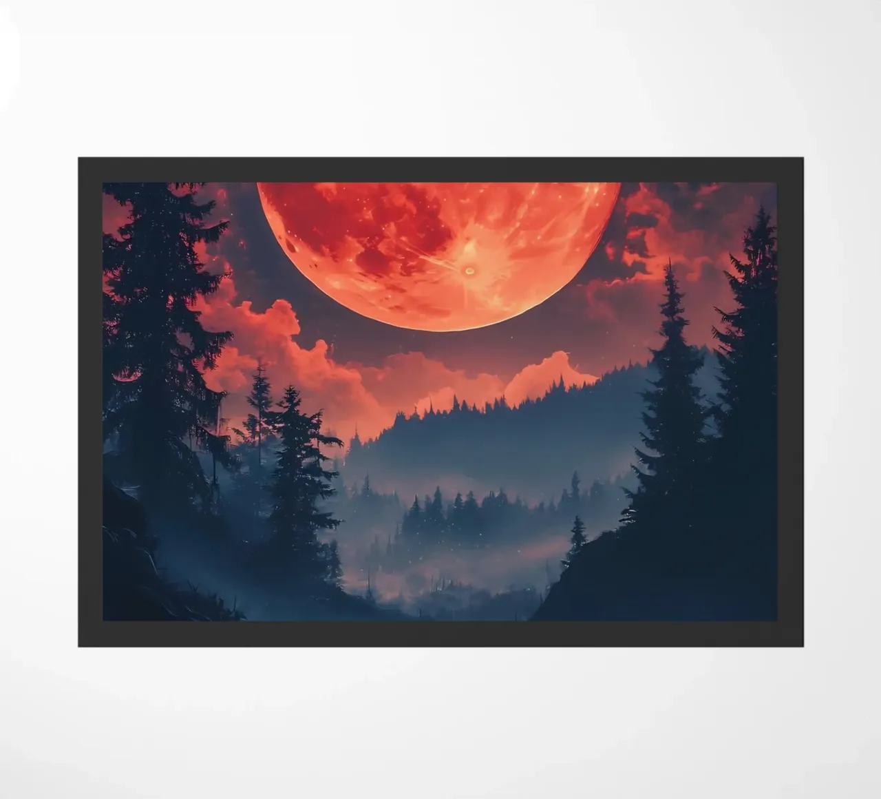 Wolf Dier deurmat van Pierre Walton