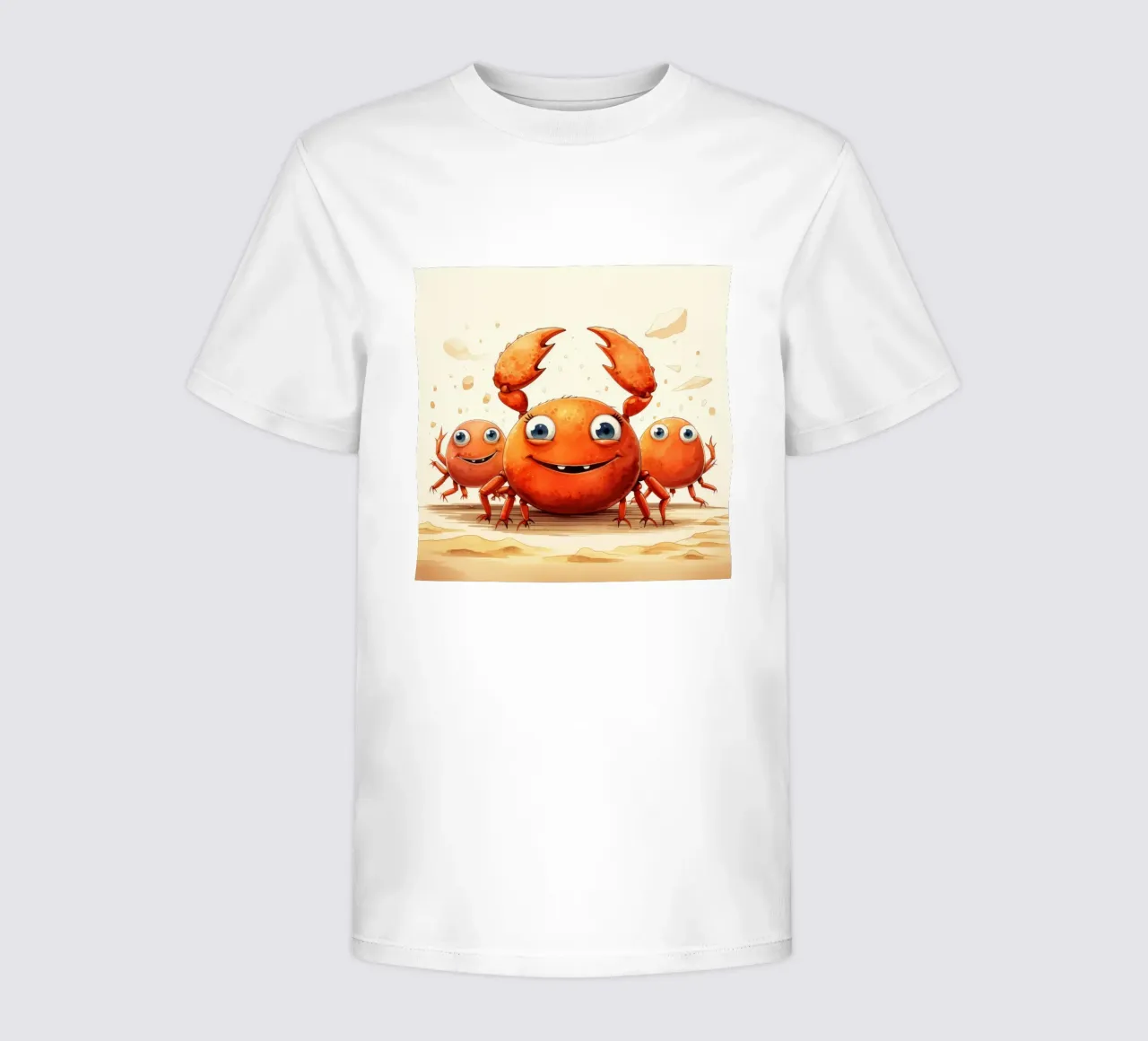 Retro-Krabbengang Kinder T-Shirt von Funny Animals