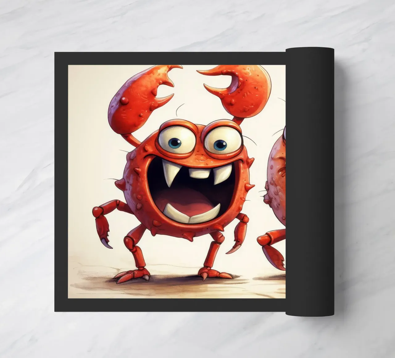 Retro Crab Duo zerbino da Funny Animals