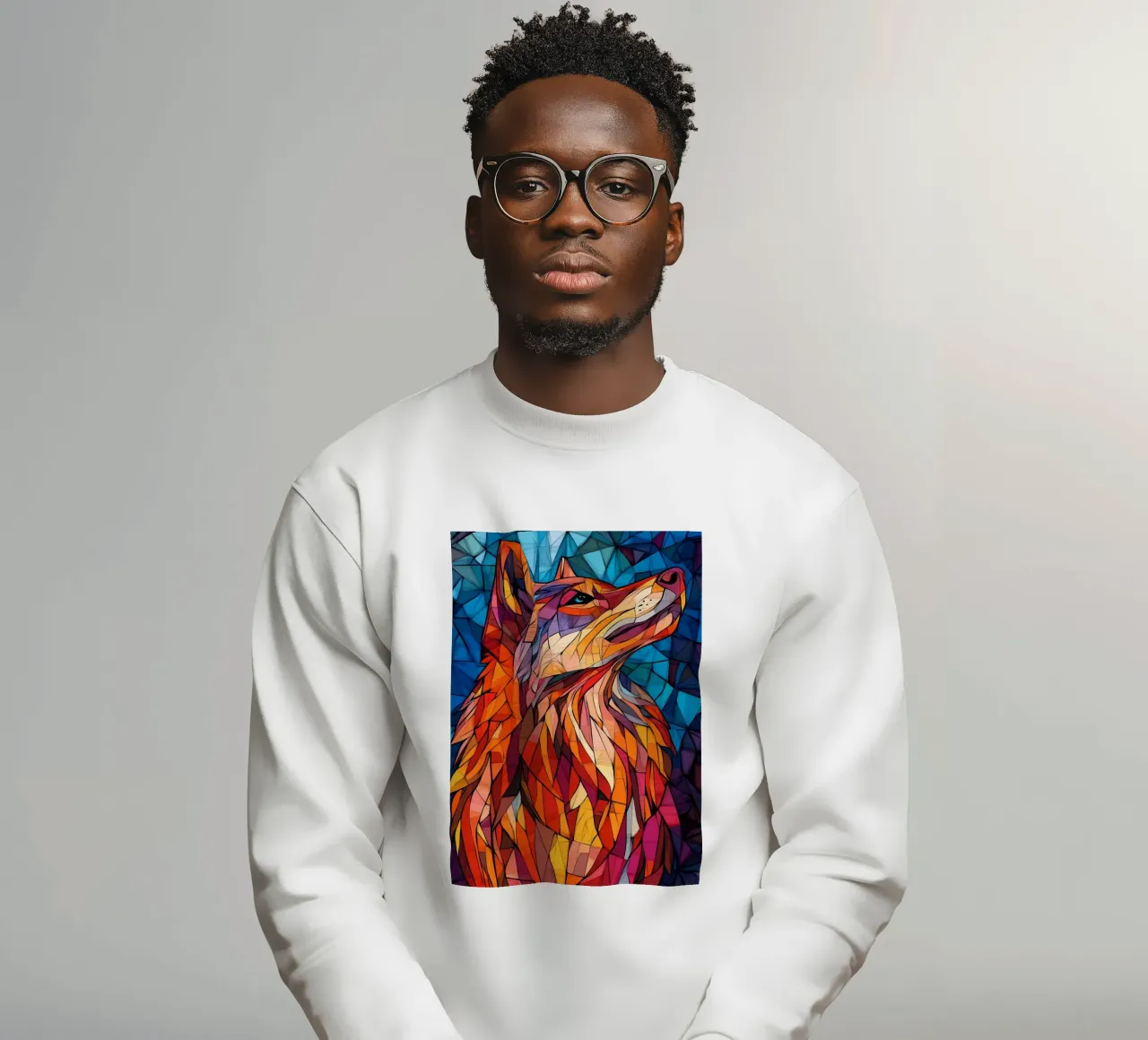 Animale lupo felpa da Pierre Walton