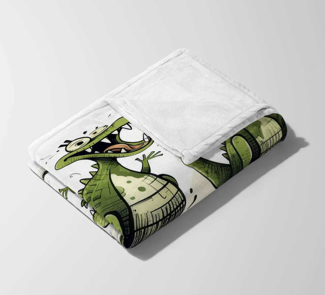 Retro Crocodile Gang coperta in pile da Funny Animals
