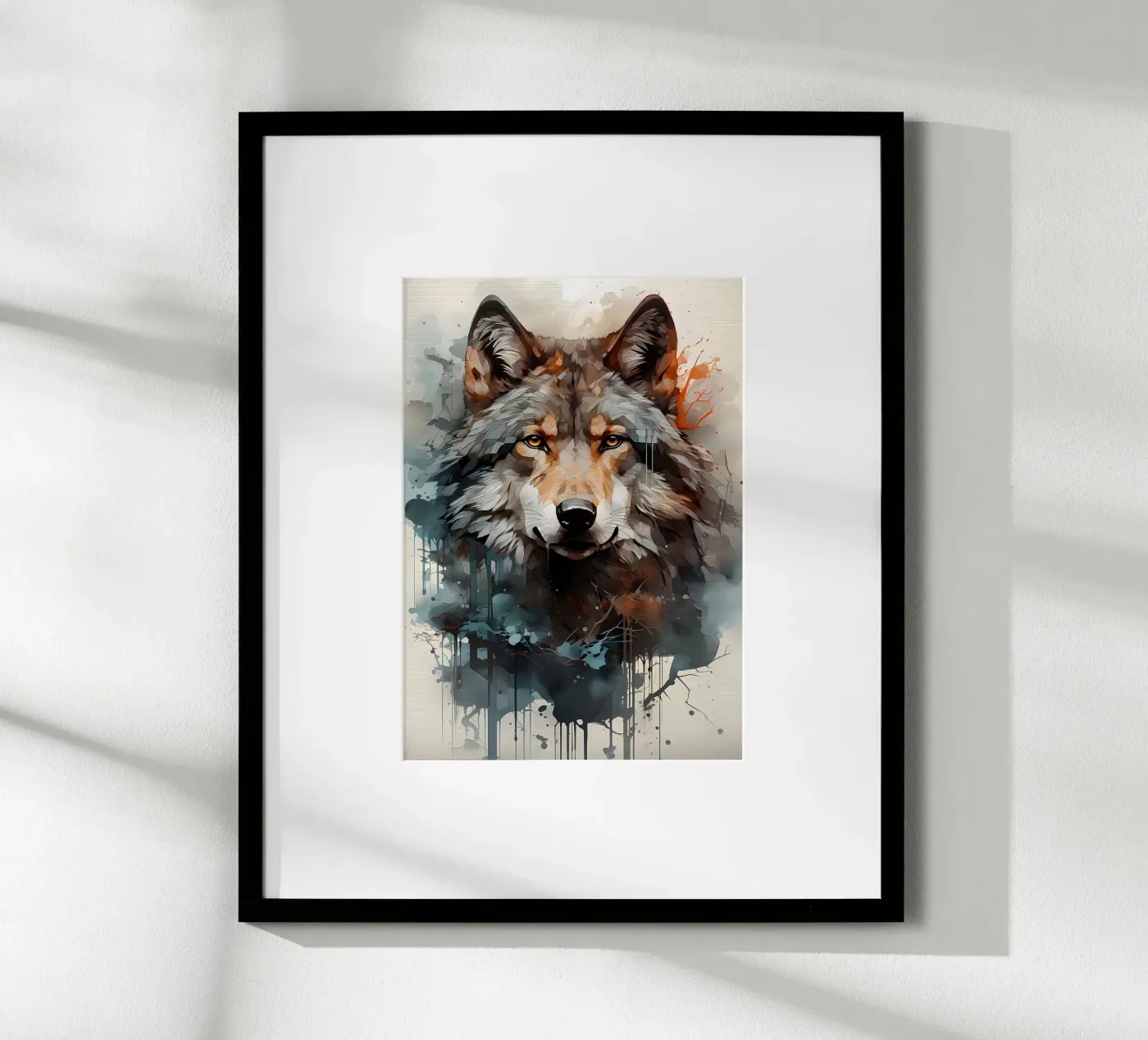 Wolf Animal poster by Pierre Walton