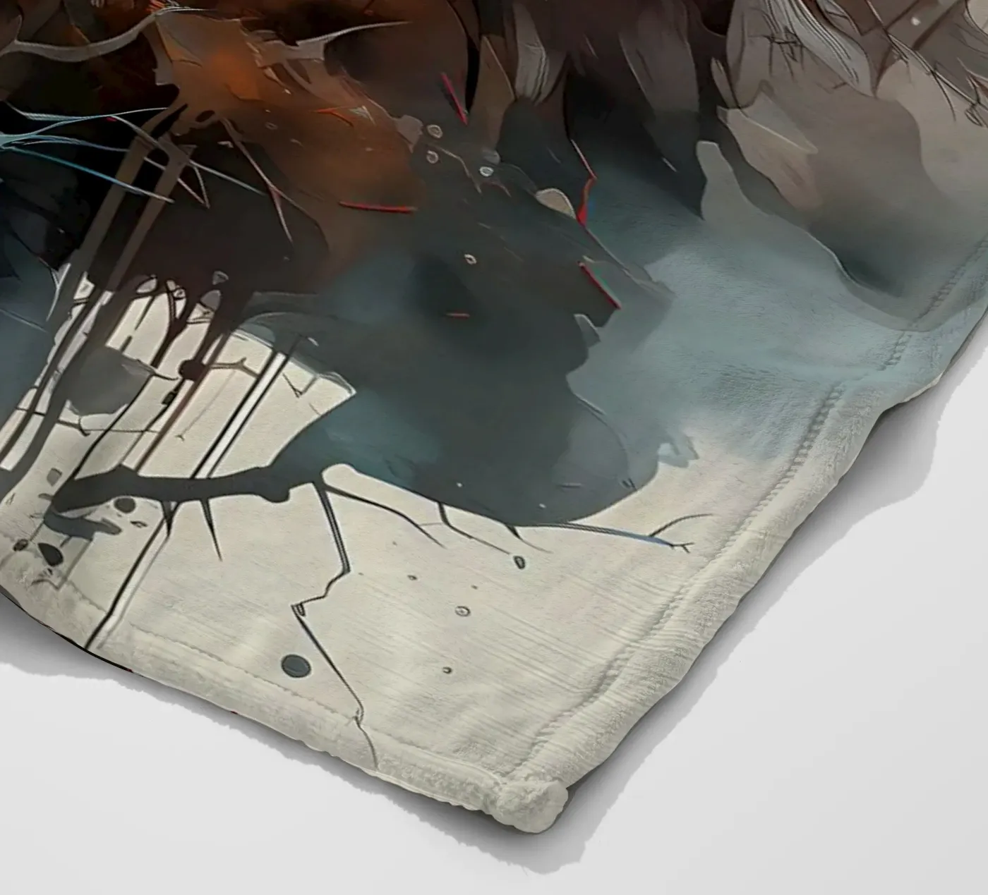 Wolf Dier fleecedeken van Pierre Walton