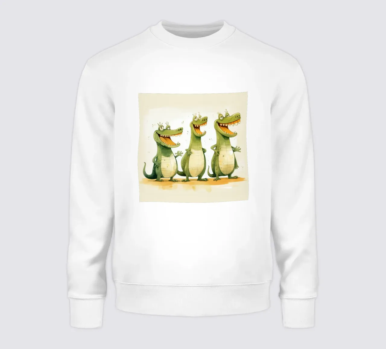 Pandilla de cocodrilos retro sudadera de Funny Animals