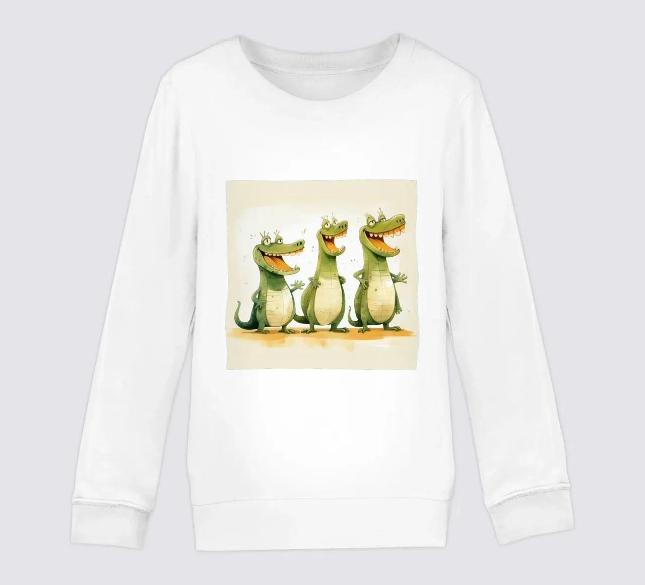 Retro Crocodile Gang felpa bambino da Funny Animals