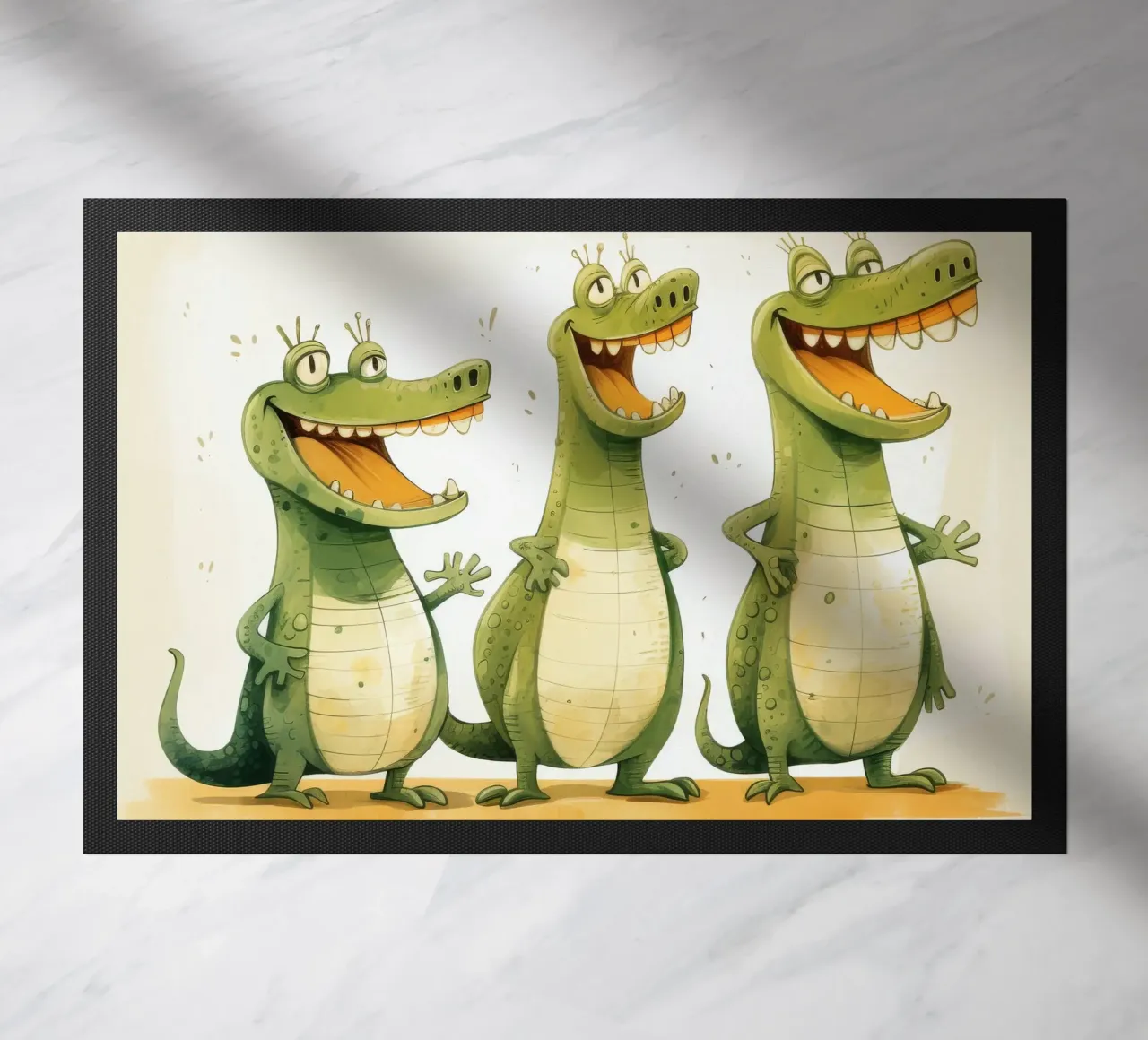 Retro Crocodile Gang zerbino da Funny Animals