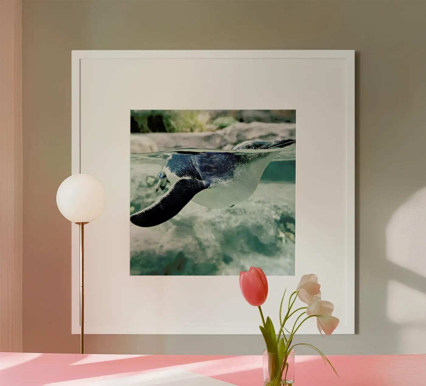 Pingu poster by Charlotte Curd