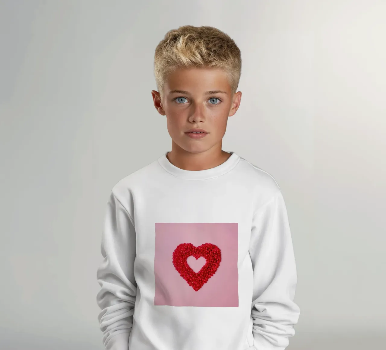 Red Hots Heart felpa bambino da Juj Winn