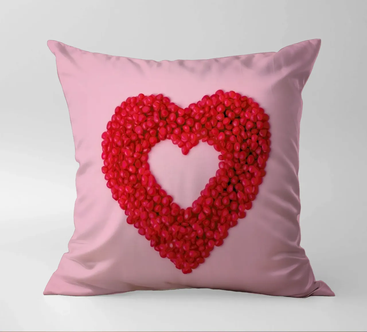 Red Hots Heart cuscino da Juj Winn