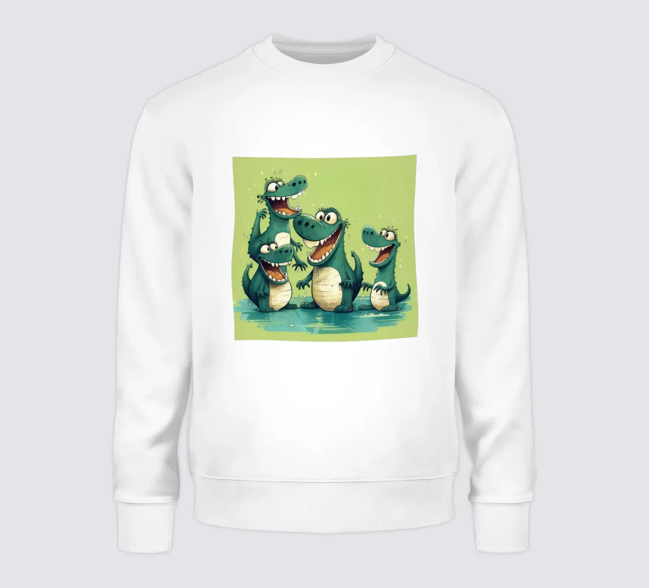 Retro Crocodile Gang felpa da Funny Animals