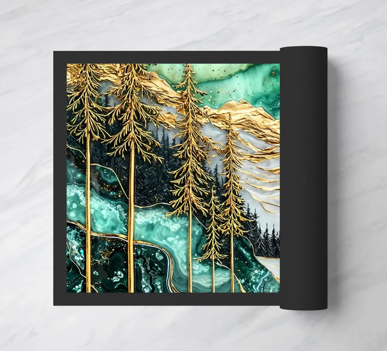 Wolf Dier deurmat van Pierre Walton