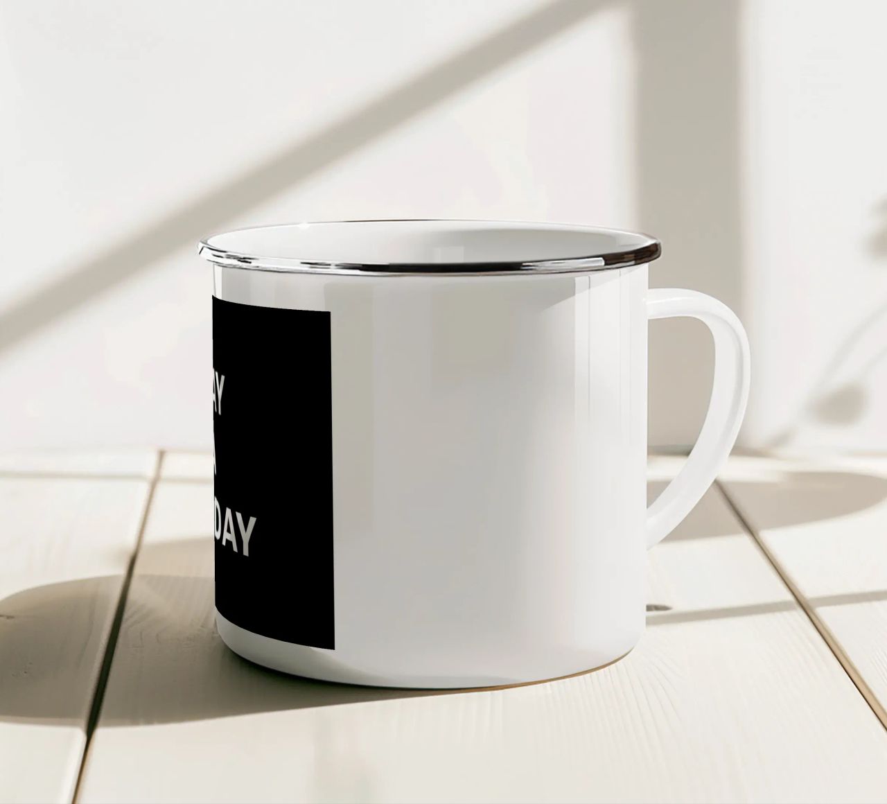 The Today Poster tazza in smalto da And I Love You She Said