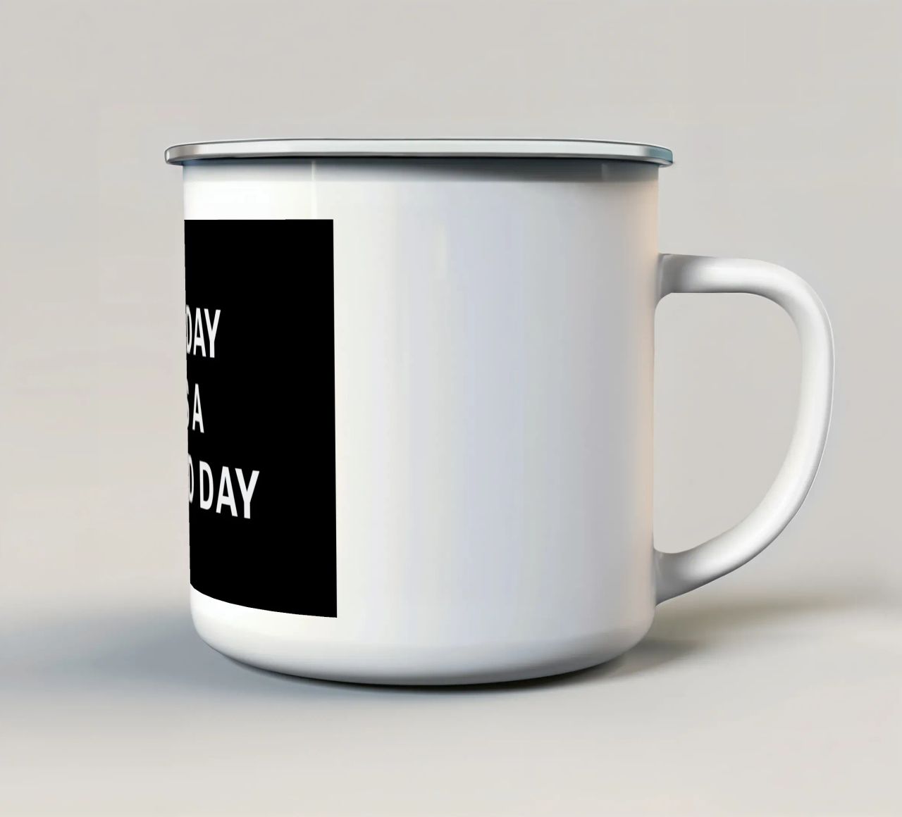 The Today Poster tazza in smalto da And I Love You She Said
