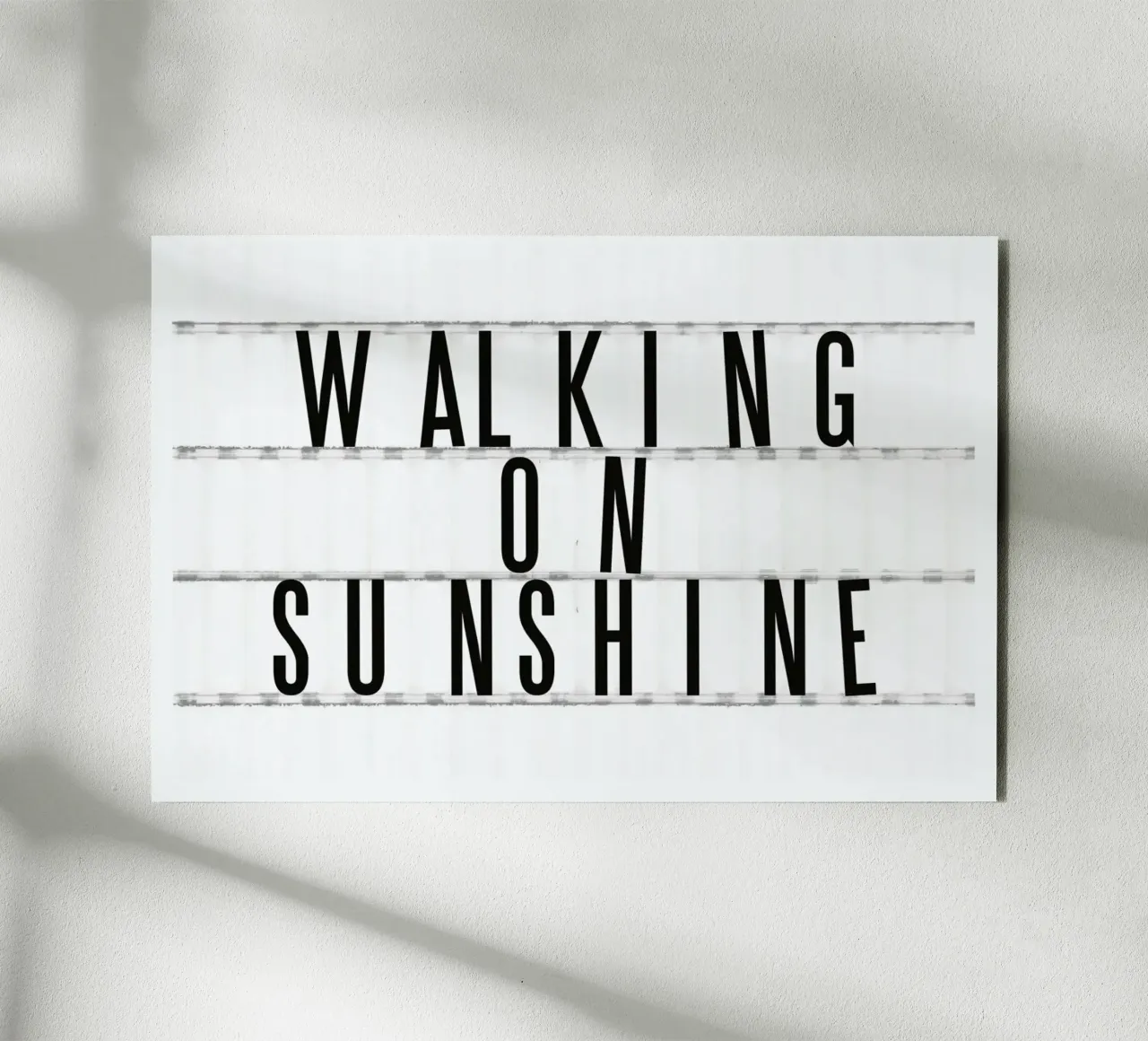 Cinema No. 7 alu dibond de typealive