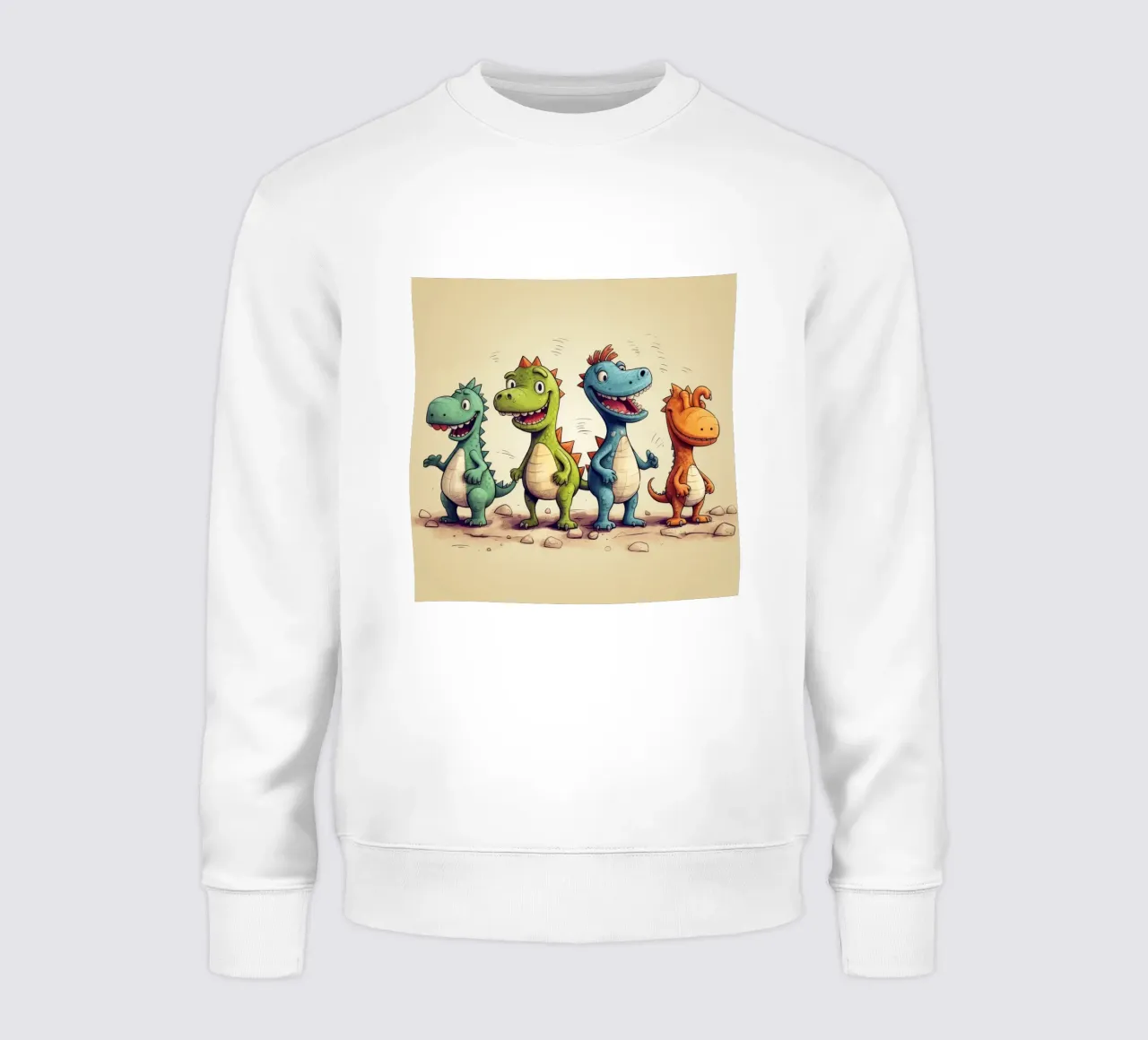 Gang di dinosauri retrò felpa da Funny Animals