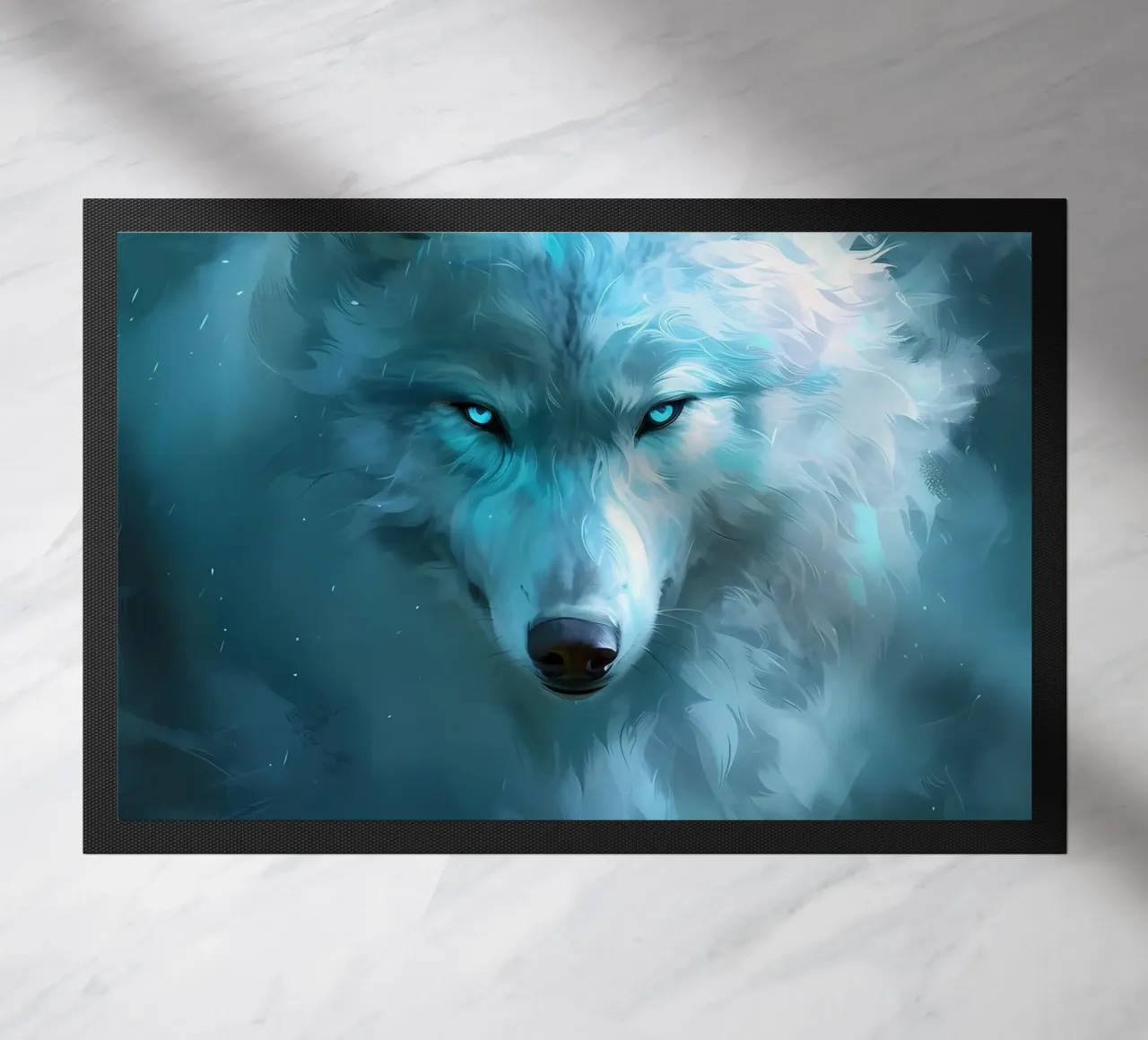 Wolf Dier deurmat van Pierre Walton