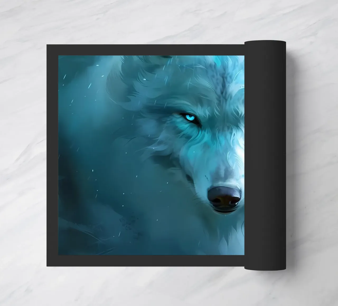 Wolf Dier deurmat van Pierre Walton