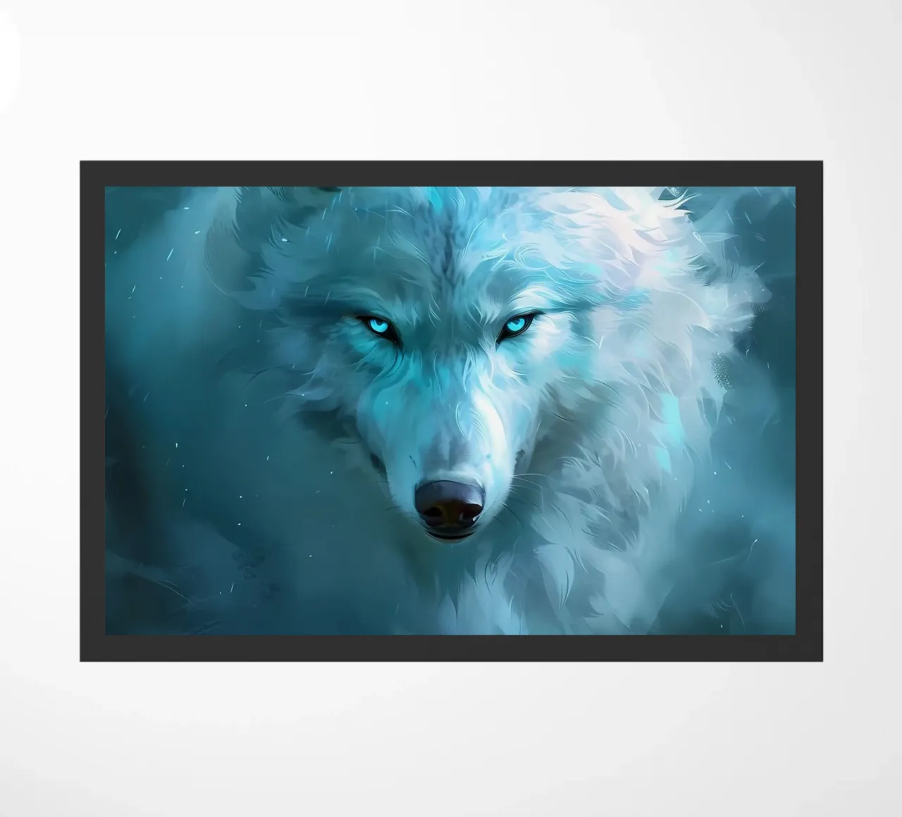 Wolf Dier deurmat van Pierre Walton