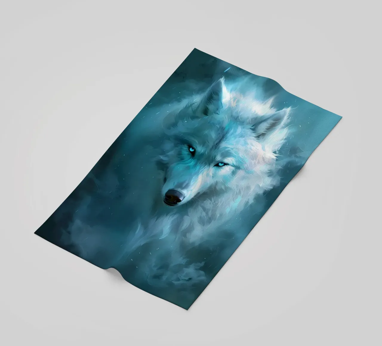 Animale lupo telo mare da Pierre Walton