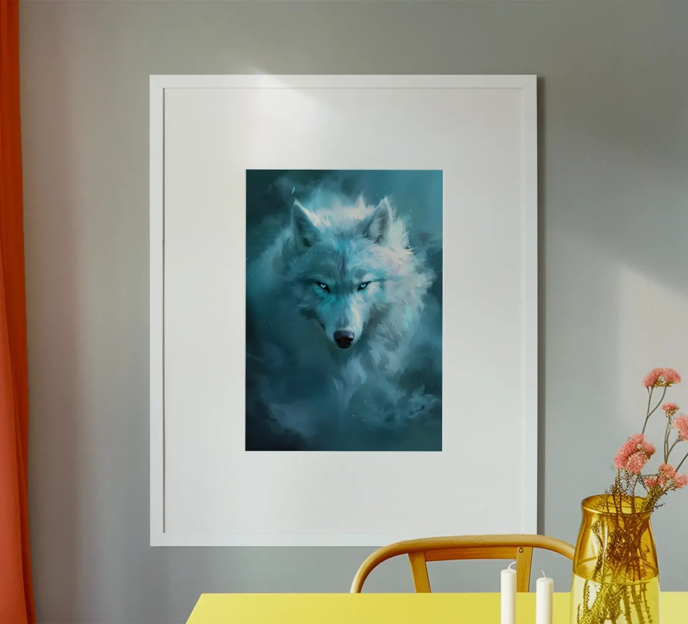 Animale lupo poster da Pierre Walton