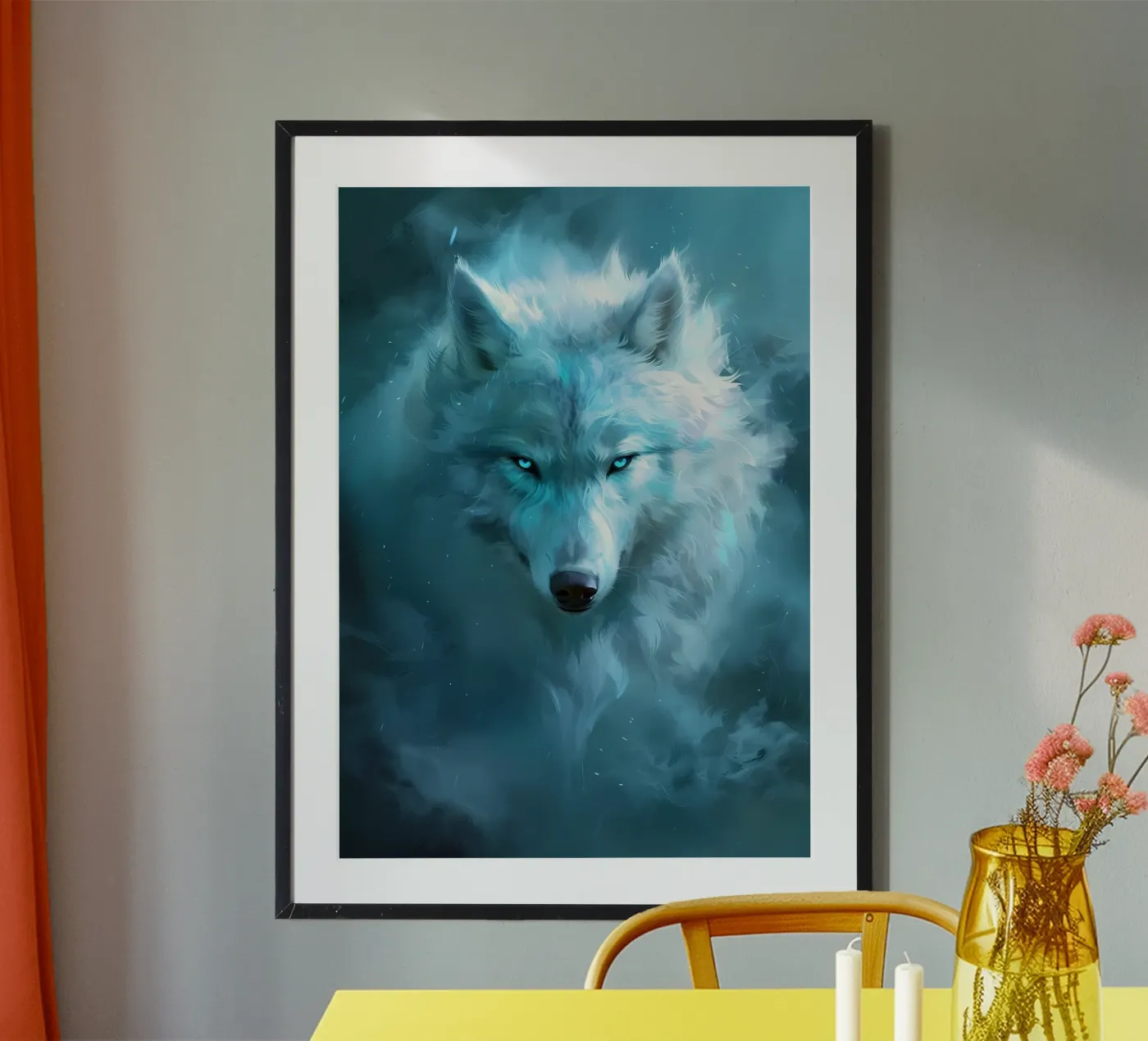 Animale lupo poster da Pierre Walton