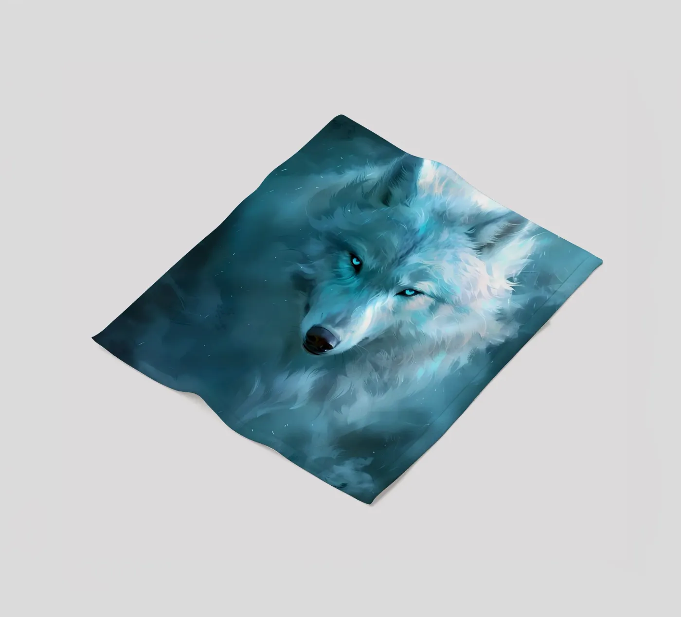 Wolf Dier fleecedeken van Pierre Walton