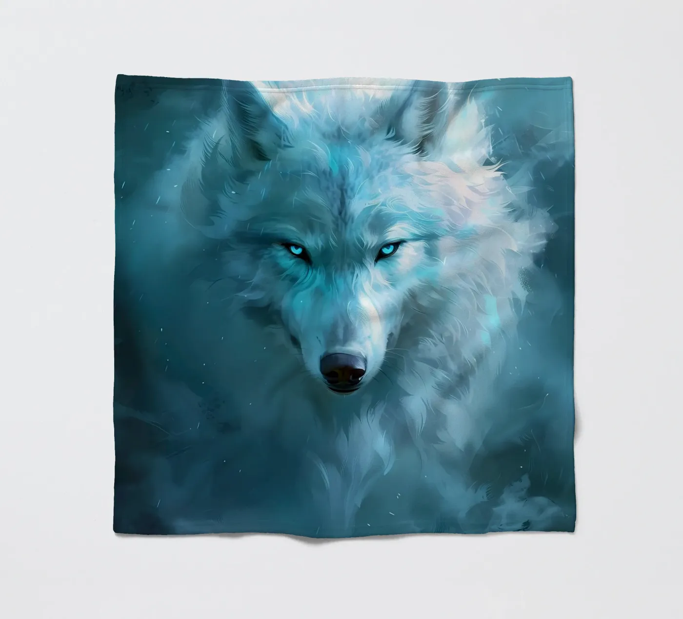 Wolf Dier fleecedeken van Pierre Walton