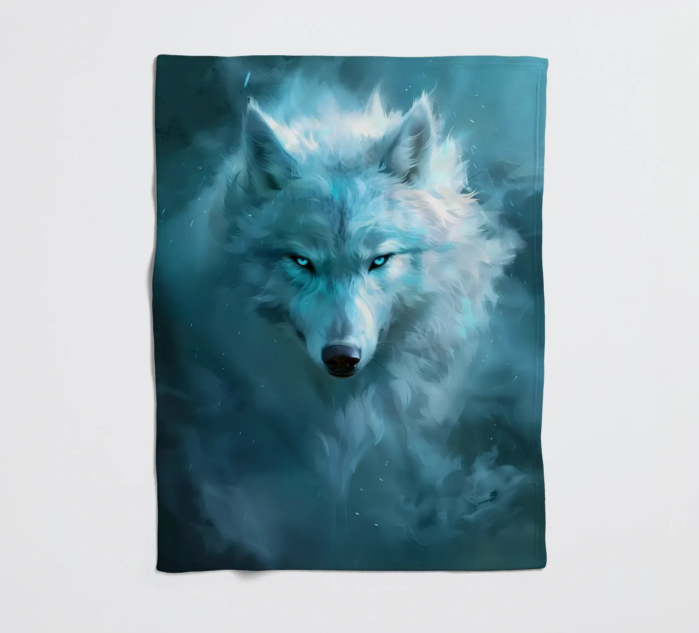 Wolf Dier fleecedeken van Pierre Walton