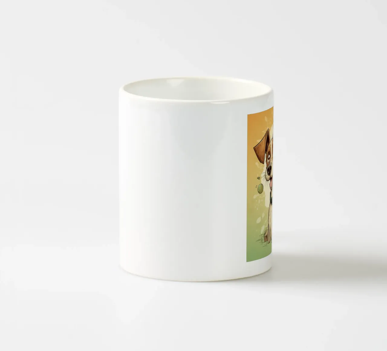 Duo di cani retrò tazza in ceramica da Funny Animals
