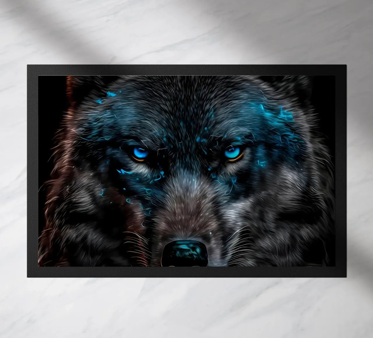 Wolf Dier deurmat van Pierre Walton