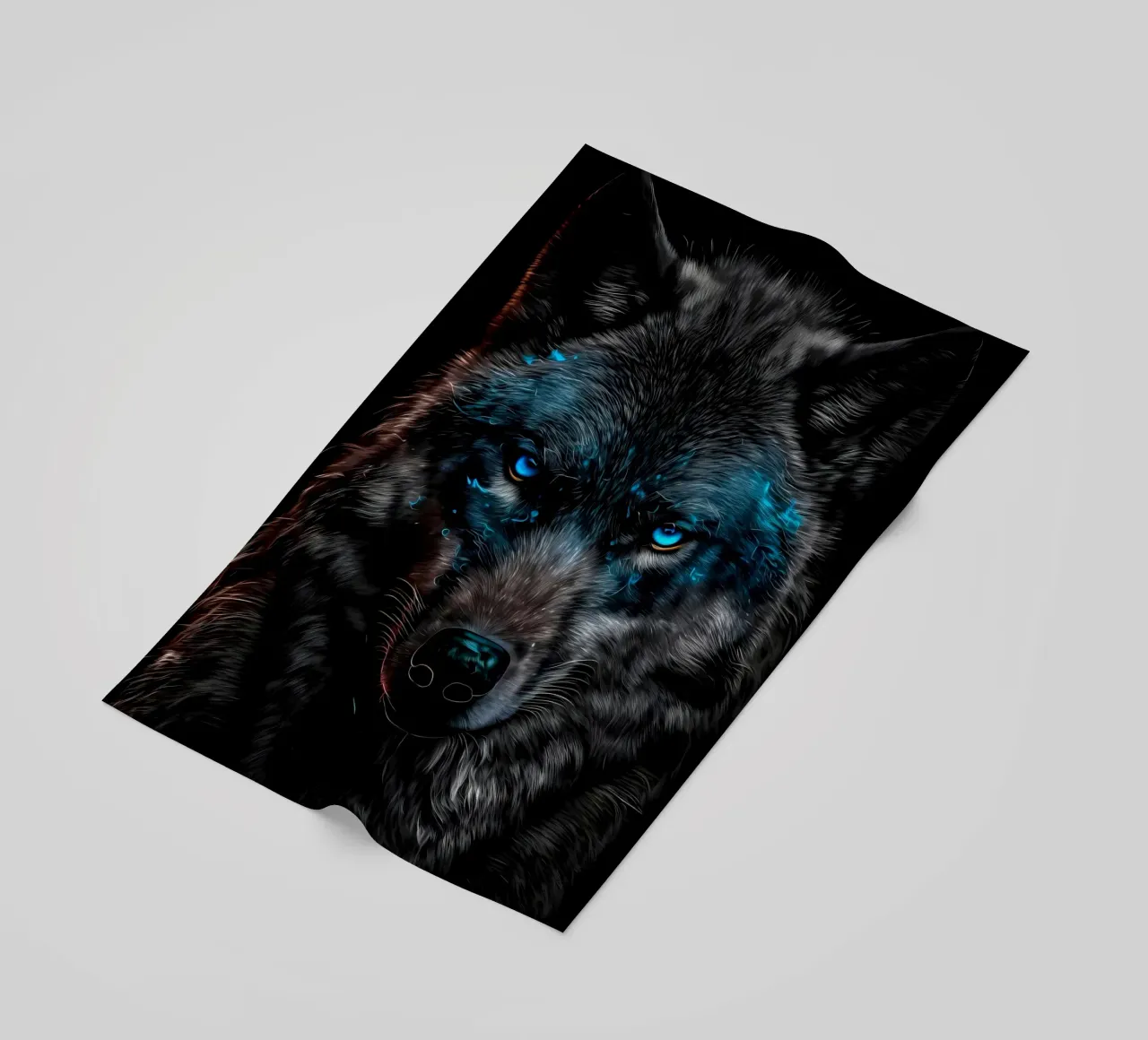Animale lupo telo mare da Pierre Walton