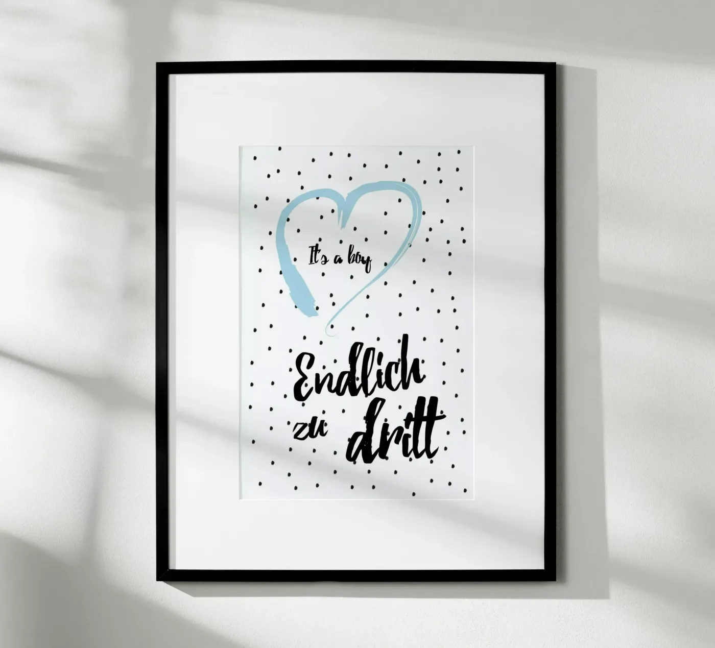 Boy 3 poster van Froilein Juno