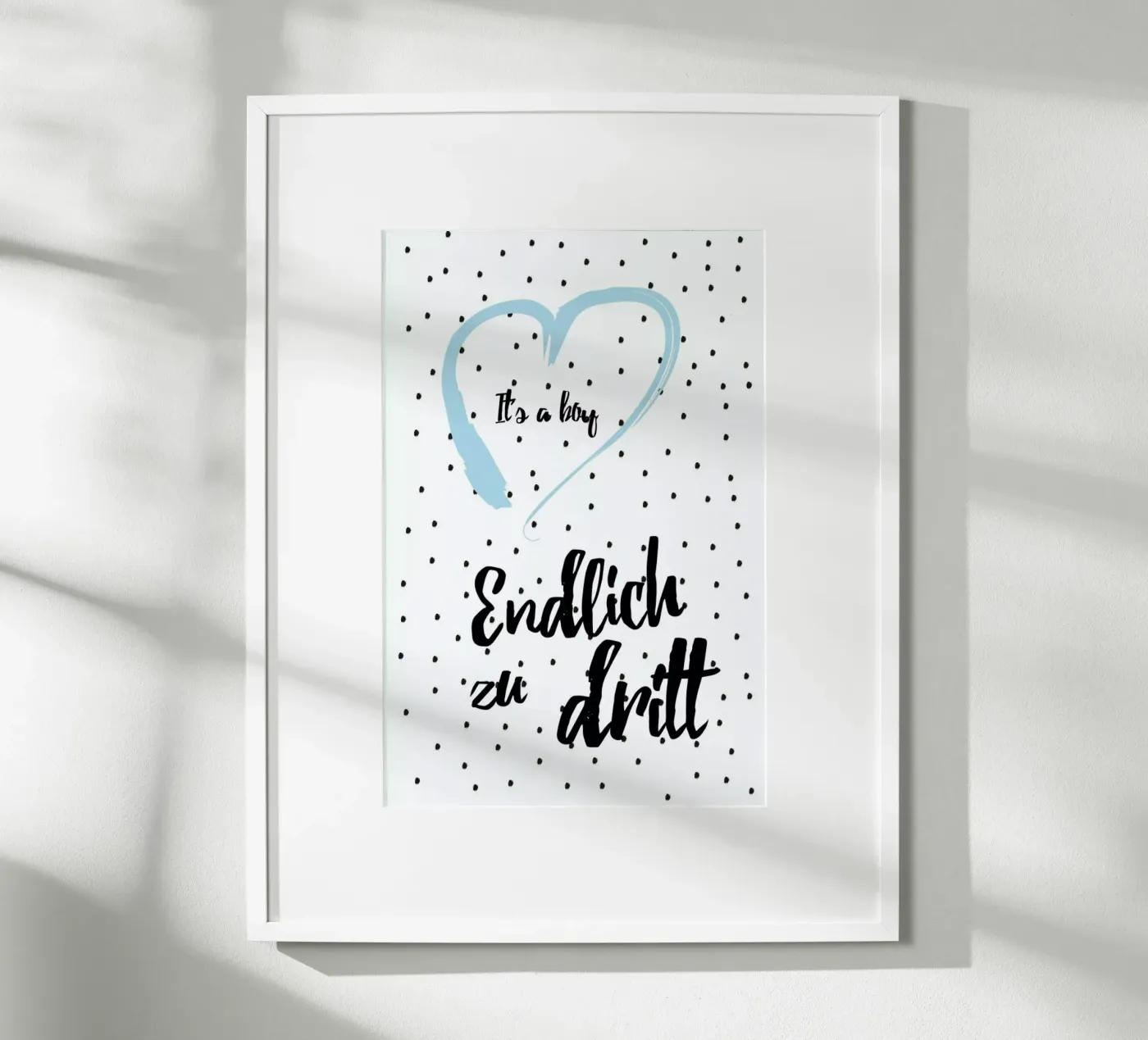 Boy 3 poster van Froilein Juno