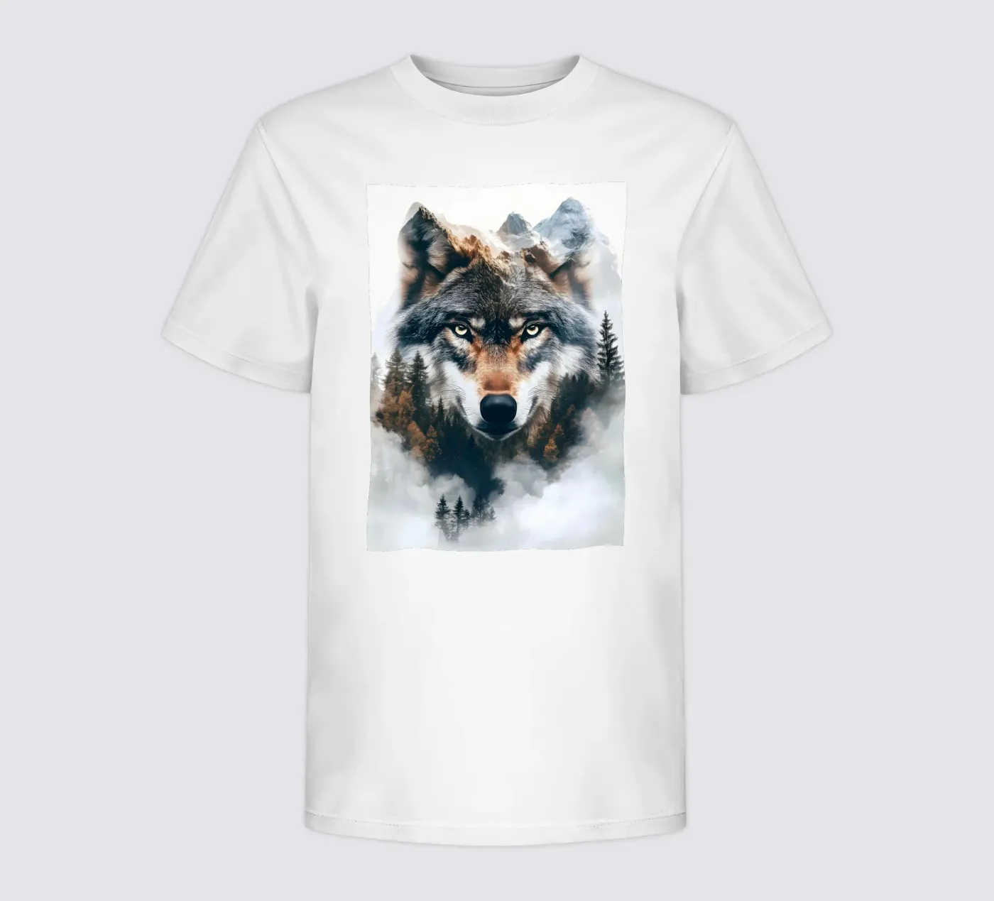 Wolf Dier kinder t-shirt van Pierre Walton