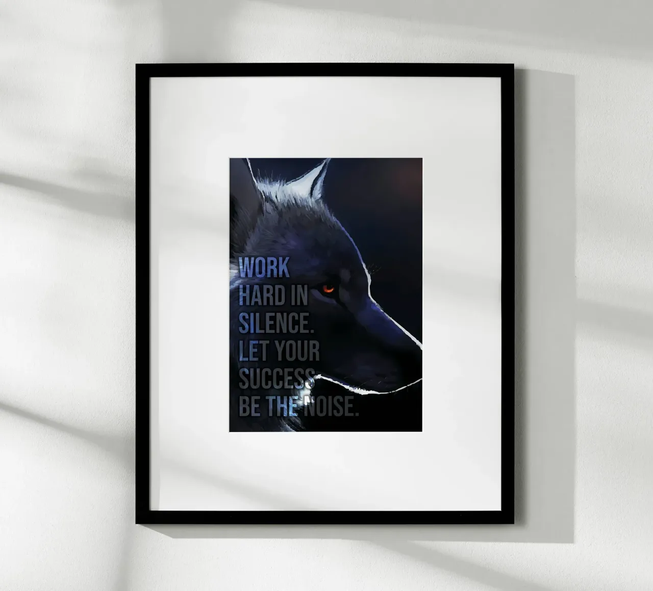 Animale lupo poster da Pierre Walton