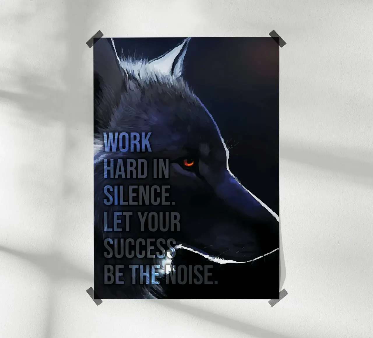 Animale lupo poster da Pierre Walton