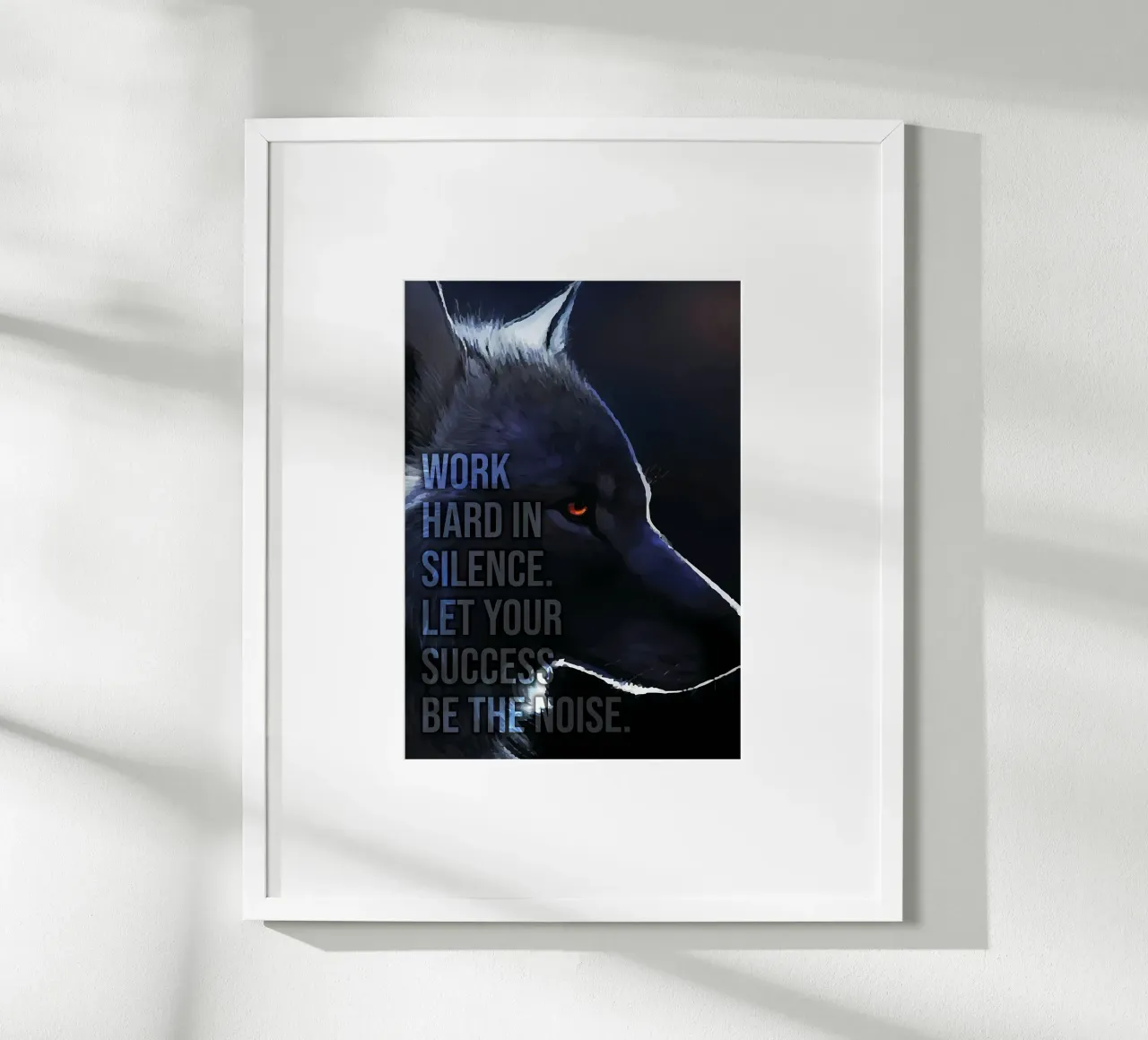 Animale lupo poster da Pierre Walton