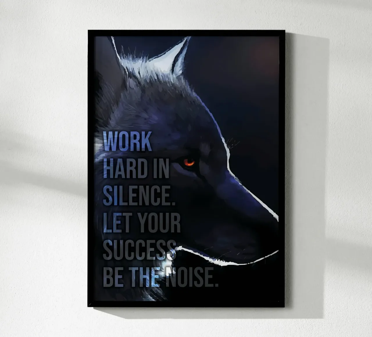 Animale lupo poster da Pierre Walton
