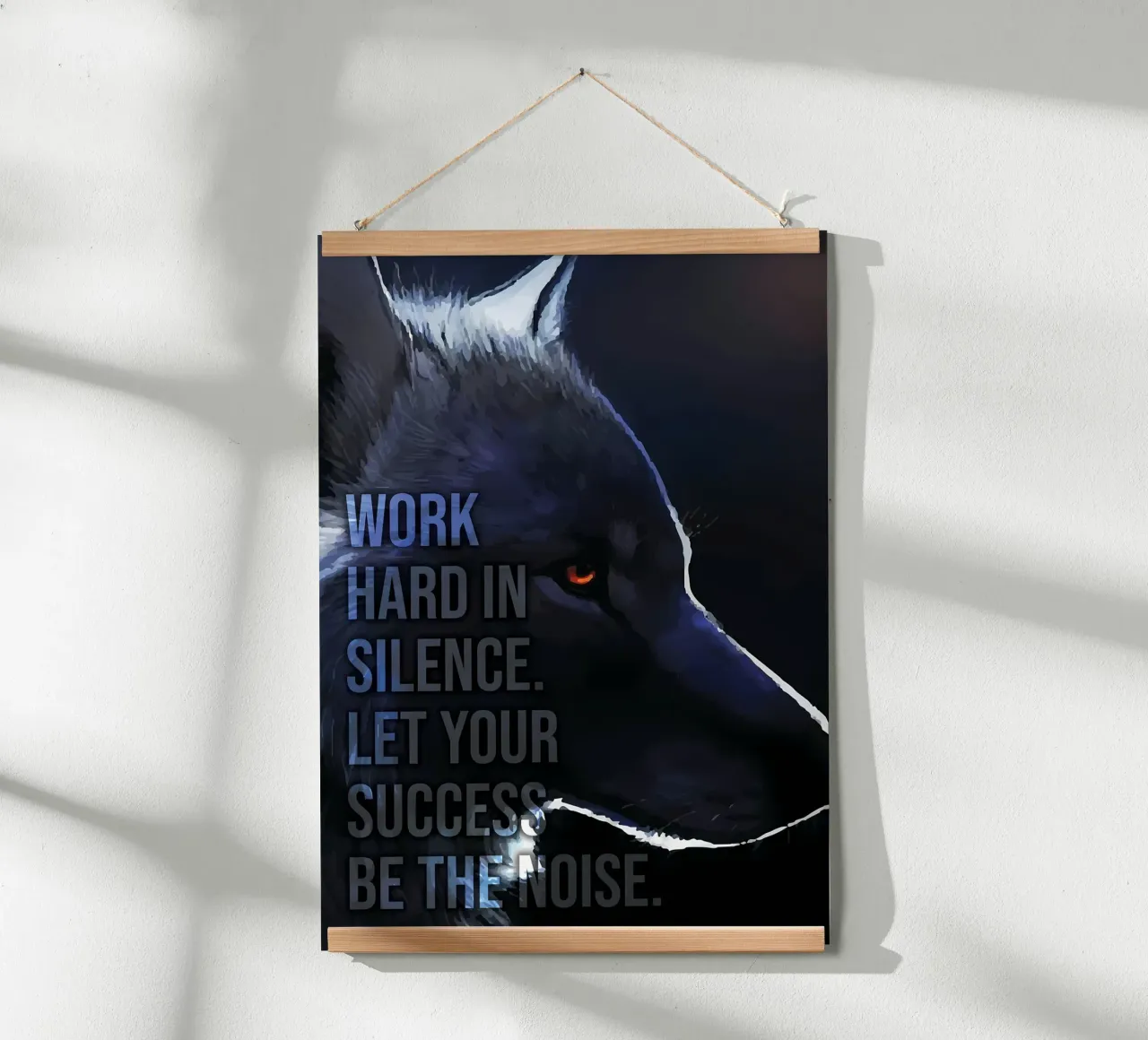 Animale lupo poster da Pierre Walton